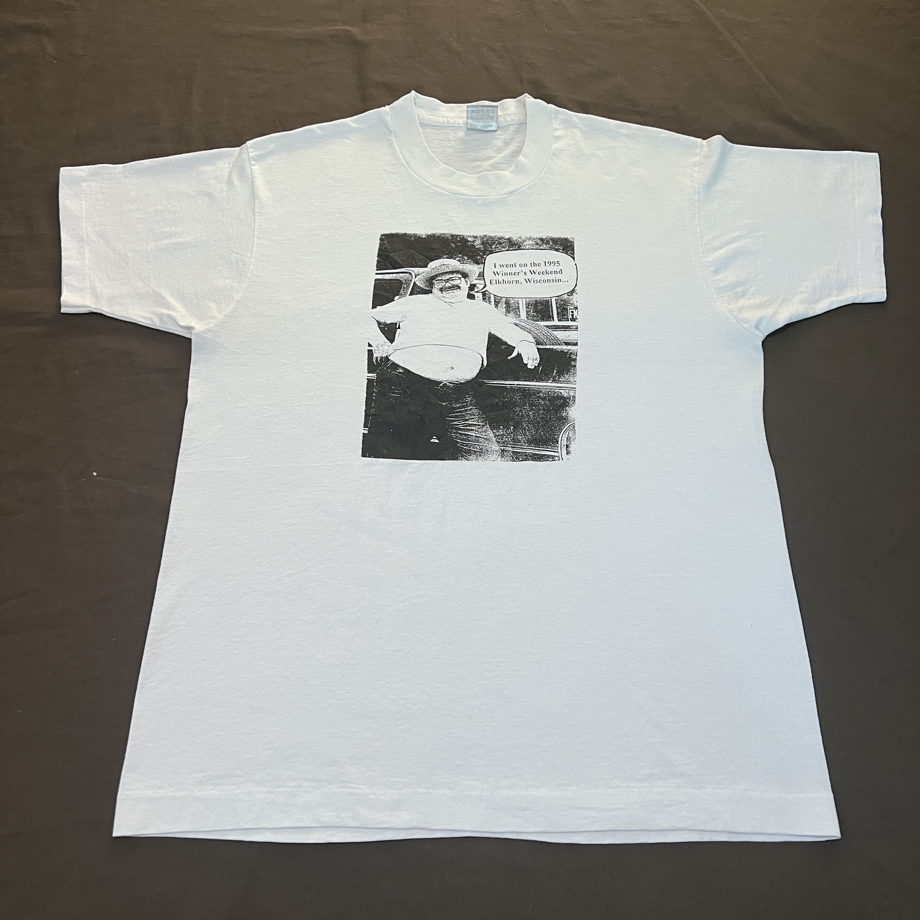 Vintage Vintage 90s Winner's Weekend Elkhorn Wisconin Promo Tee XL Size US XL / EU 56 / 4 - 2 Thumbnail
