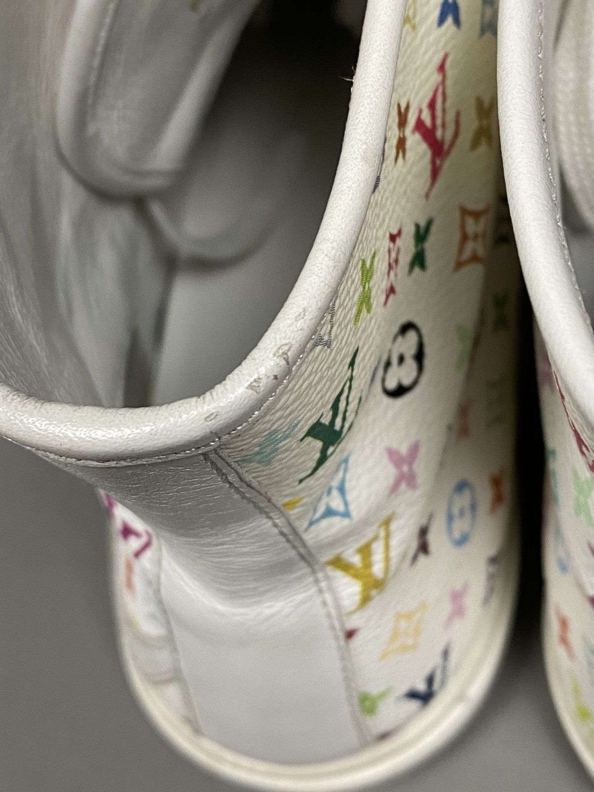 Louis Vuitton × Takashi Murakami Louis vuitton x takashi murakami high top sneakers Size US 8 / EU 41 - 11 Thumbnail
