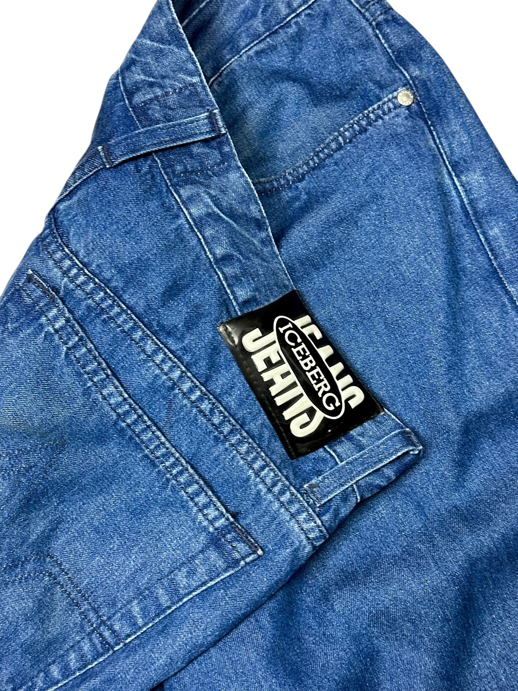 Iceberg Iceberg vintage light denim wide jeans Size US 36 / EU 52 - 5 Thumbnail
