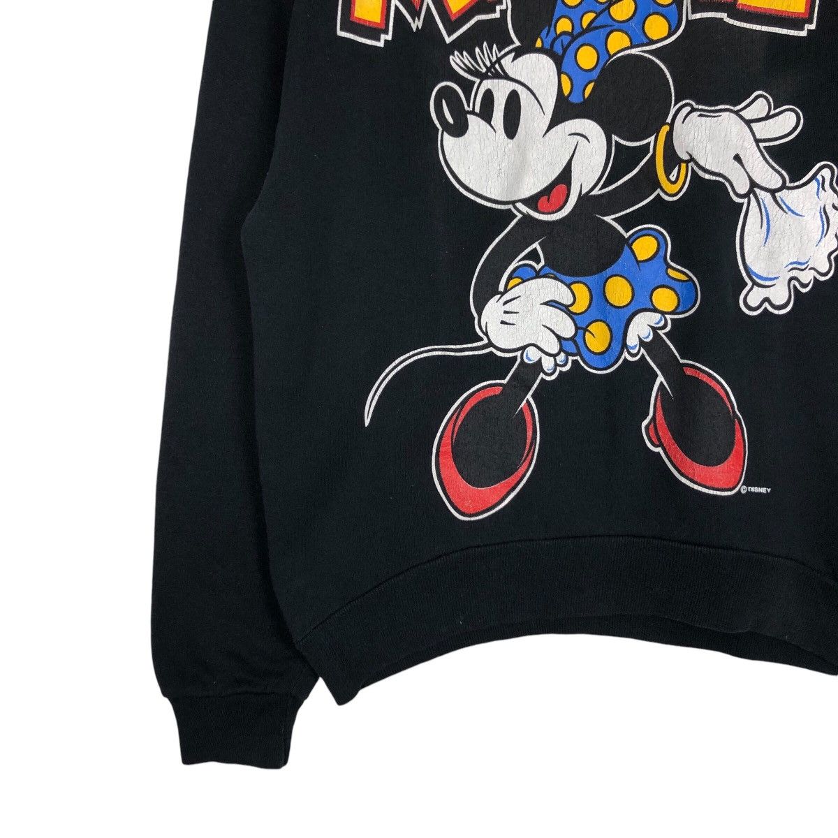 Disney × Mickey Mouse × Velva Sheen Vintage Minnie Mouse Sweatshirt Velva Sheen Disney Small Size US S / EU 44-46 / 1 - 3 Thumbnail