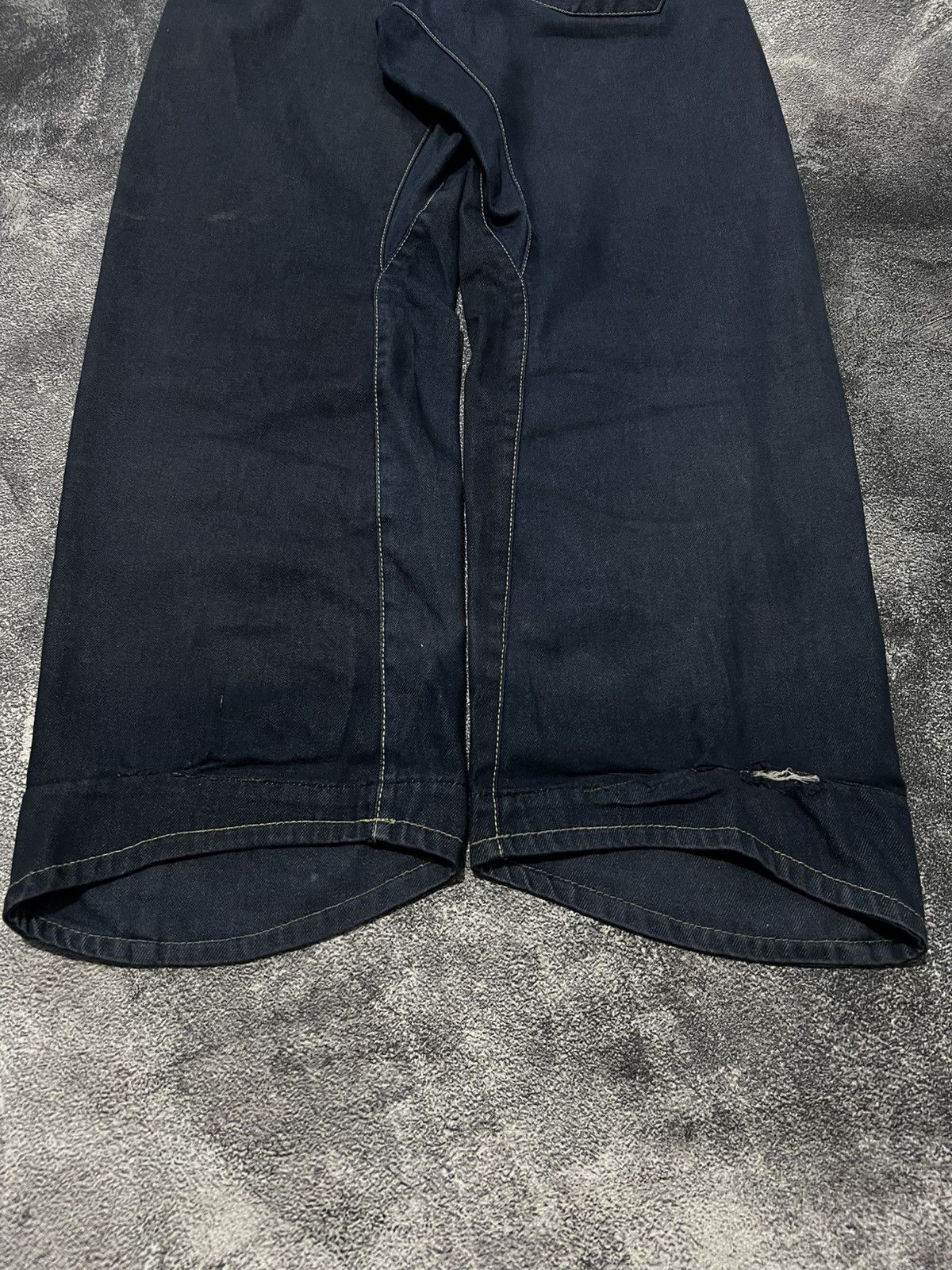 Levi's Vintage Clothing Levis Engineered Buckle Back Twisted Jeans Size US 31 - 11 Thumbnail