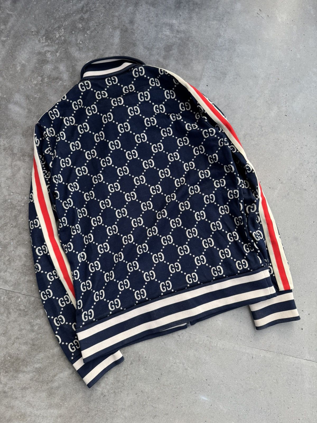 Gucci Gucci Jacquard Technical monogram sweatshirt designer rare Size US L / EU 52-54 / 3 - 3 Thumbnail