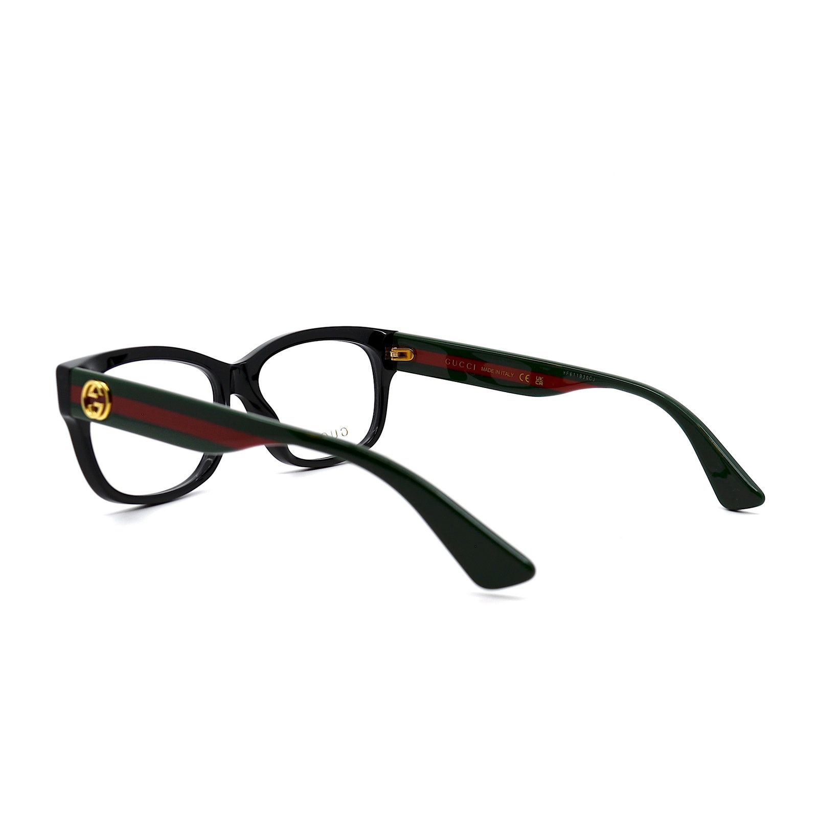 Gucci Gucci GG0278O Black Green Authentic Eyeglass Frame Italy Size ONE SIZE - 6 Thumbnail