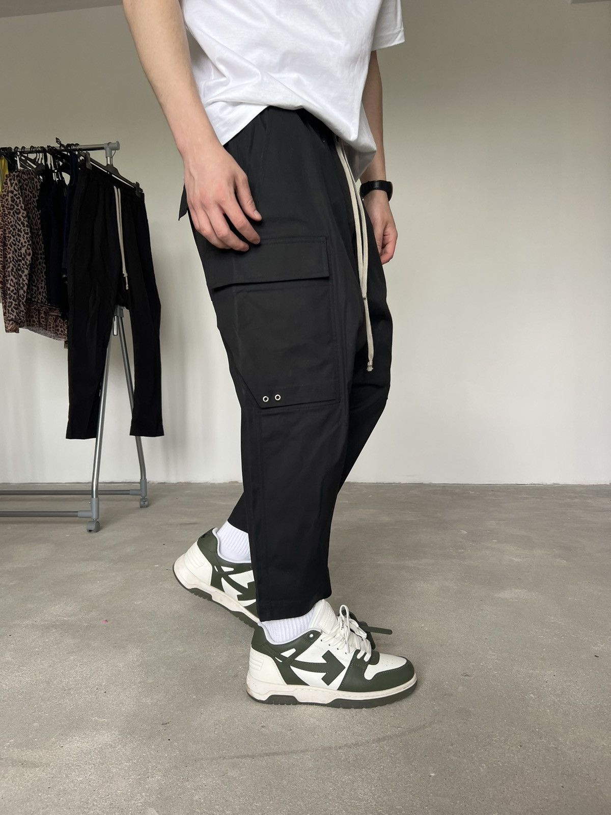 Rick Owens 💎SS24 Rick Owens Cargo Pants Size US 36 / EU 52 - 13 Thumbnail