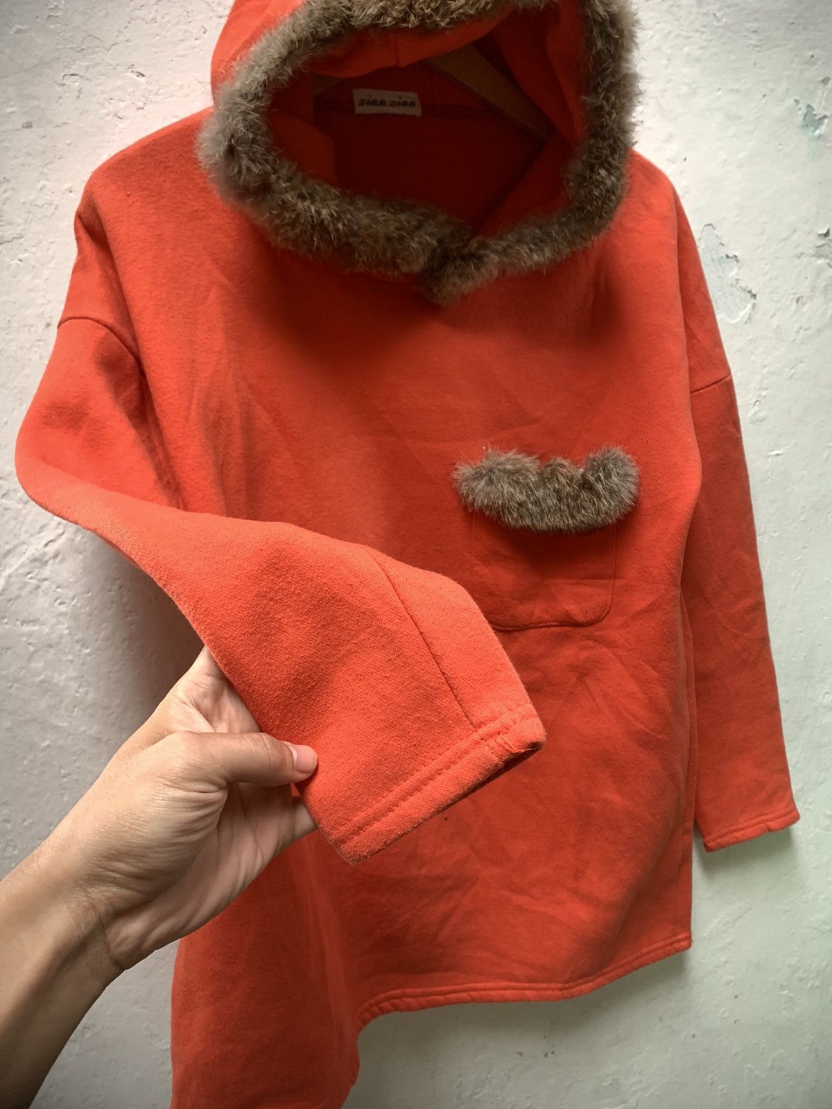 If Six Was Nine Japanese Faux Fur Hoodie Gothic Ifsix style Size L / US 10 / IT 46 - 3 Thumbnail