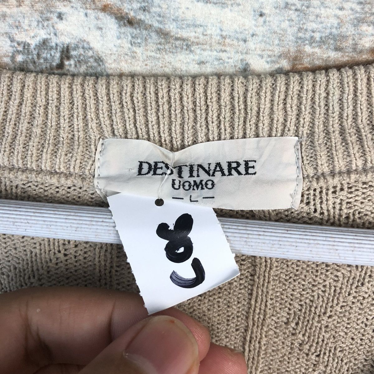 Japanese Brand DLL Destinare Uomo art vintage sweatshirt Knitwear #C036 Size US L / EU 52-54 / 3 - 10 Thumbnail