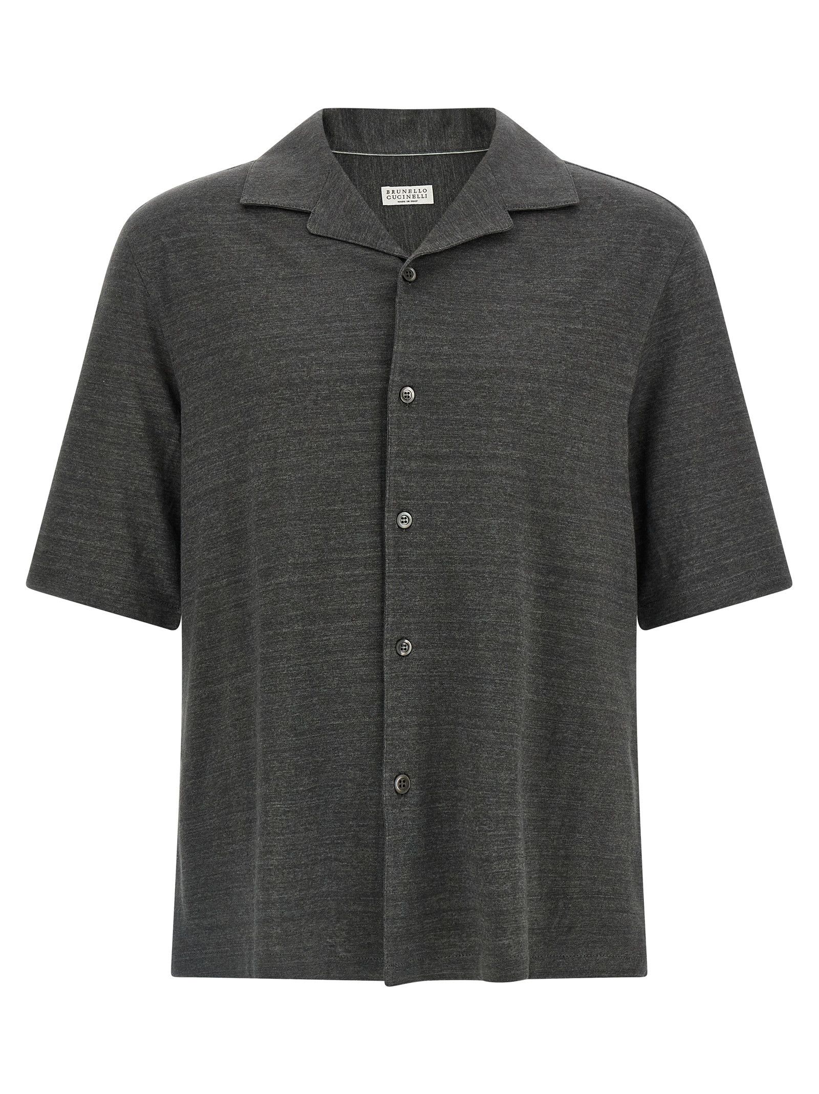 Brunello Cucinelli 'camp' collar shirt Size US M / EU 48-50 / 2 - 1 Thumbnail