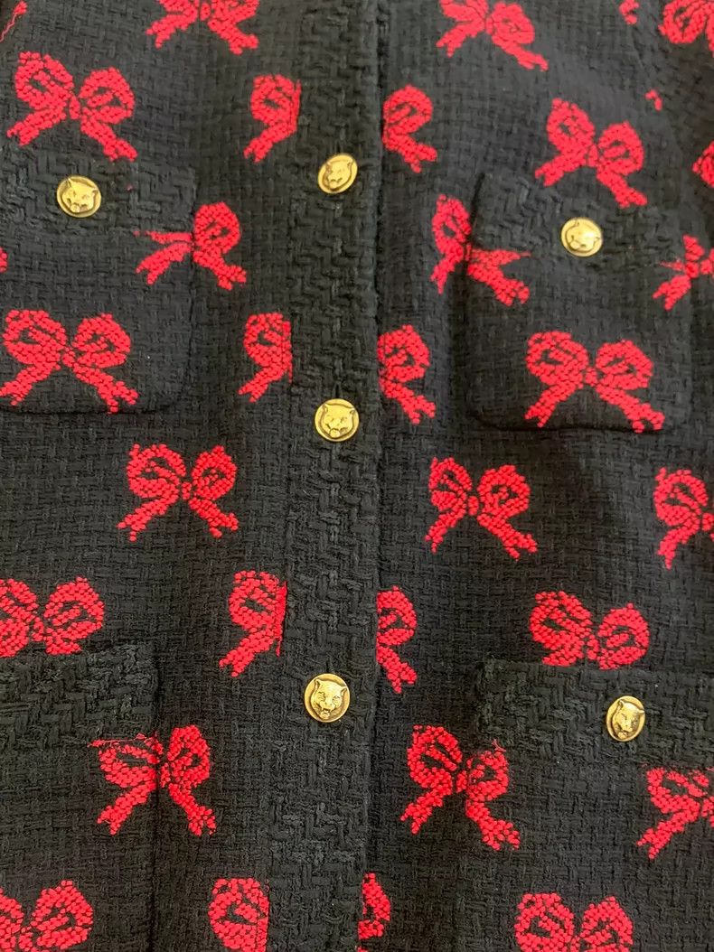Gucci Gucci Bow-printed woven coat Size XS / US 0-2 / IT 36-38 - 2 Thumbnail