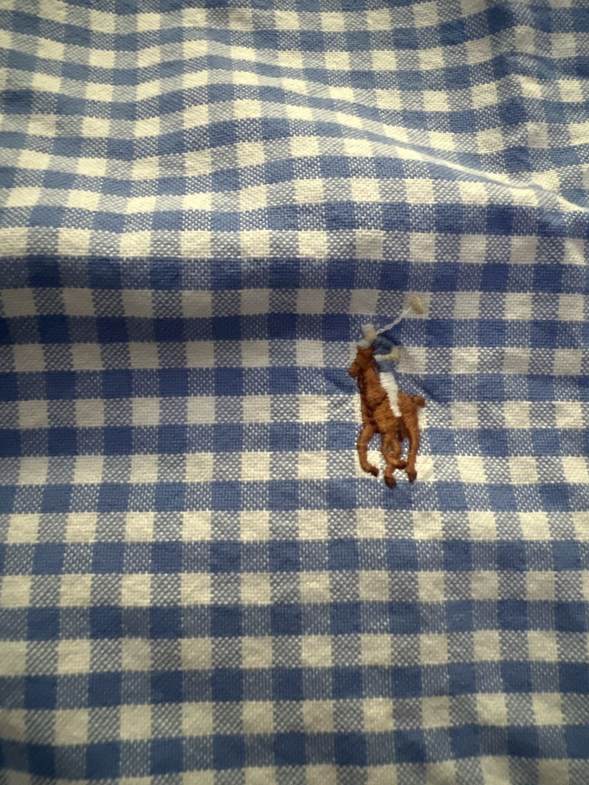 Polo Ralph Lauren gingham classic fit polo Size US M / EU 48-50 / 2 - 3 Thumbnail