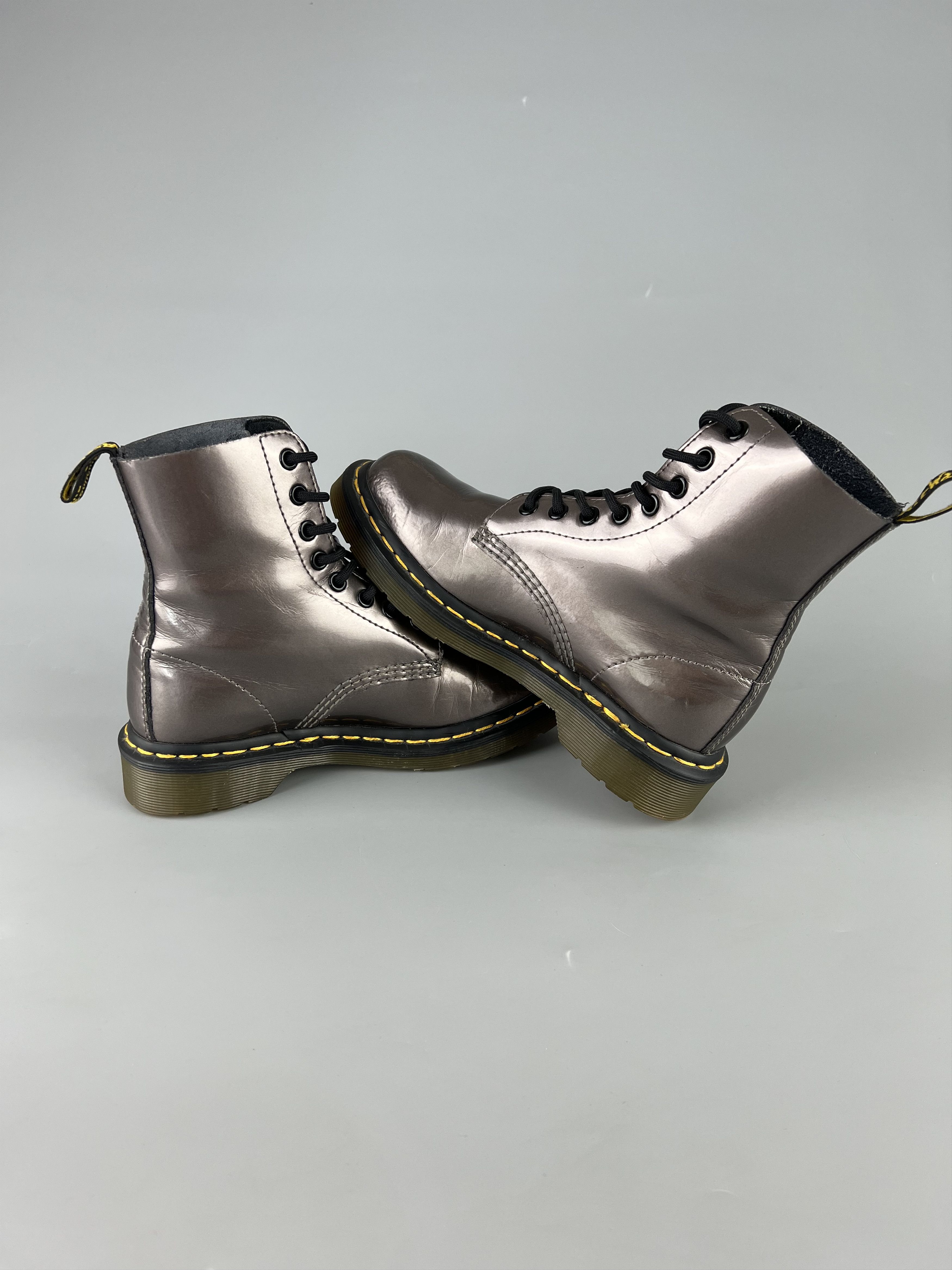 Dr. Martens Dr. Martens Pascal Patent Leather Ankle Boots US5 EU36 UK3 Size US 5 / IT 35 - 5 Thumbnail