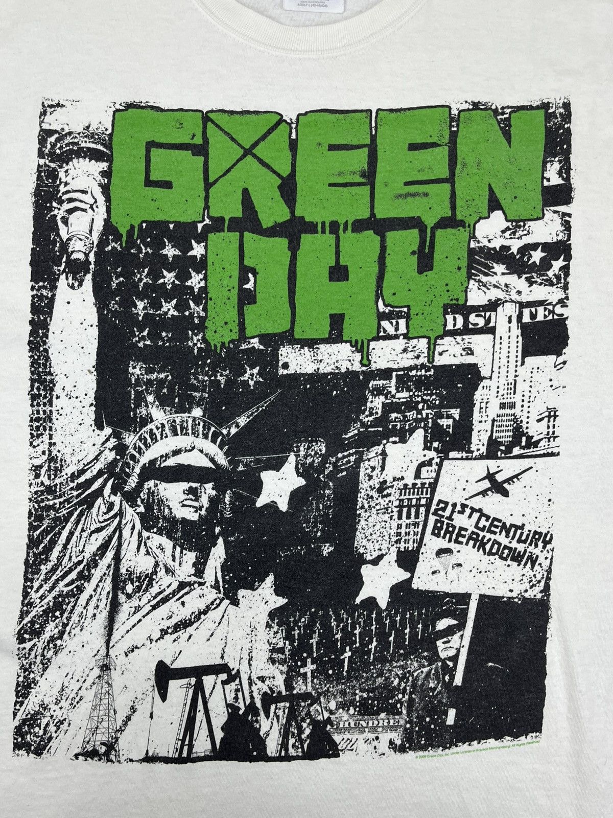 Band Tees VINTAGE GREENDAY BAND TEE 💥RARE Size US L / EU 52-54 / 3 - 2 Thumbnail