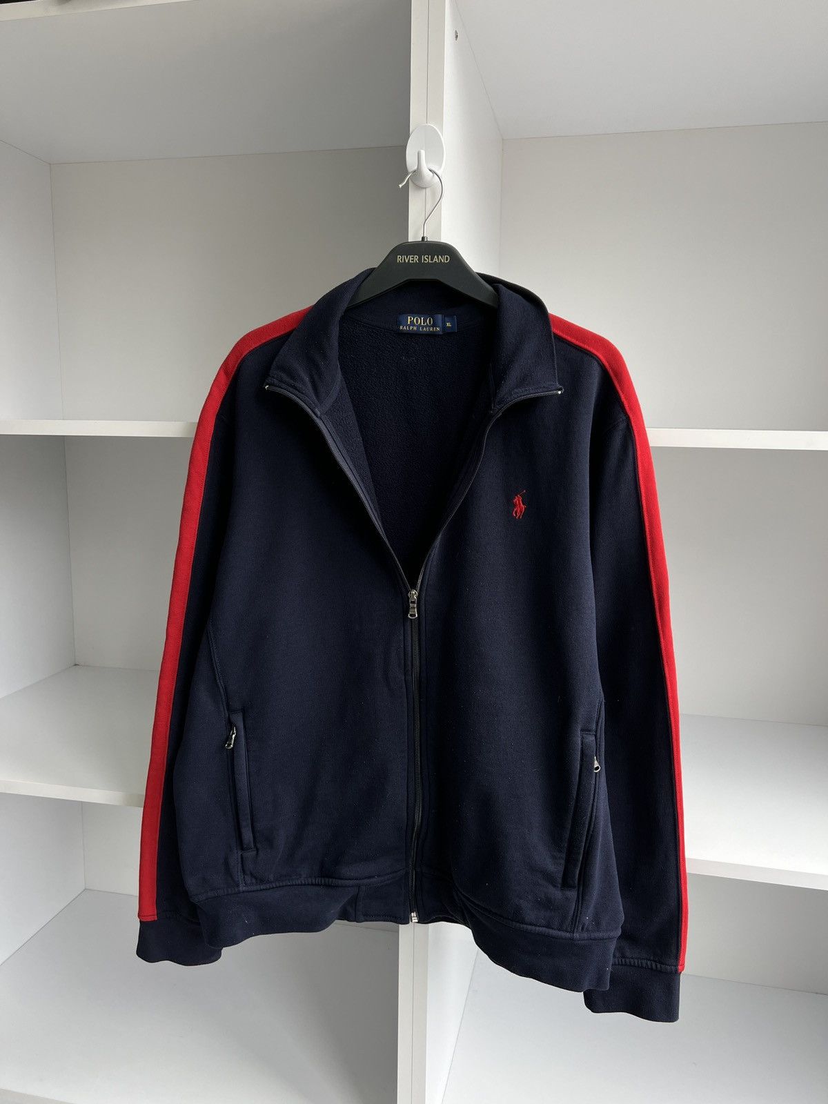 Polo Ralph Lauren × Vintage Vintage Polo Ralph Lauren Zip Sweatshirt Size US XL / EU 56 / 4 - 8 Thumbnail