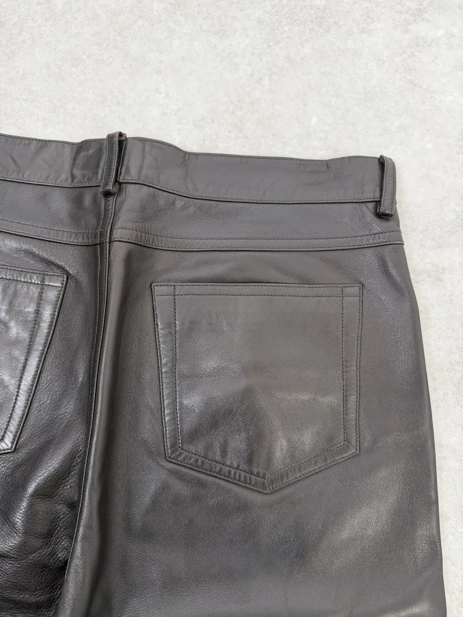 Louis Vuitton Louis Vuitton Brown Classy Lambskin Leather Pants Size US 32 / EU 48 - 6 Thumbnail