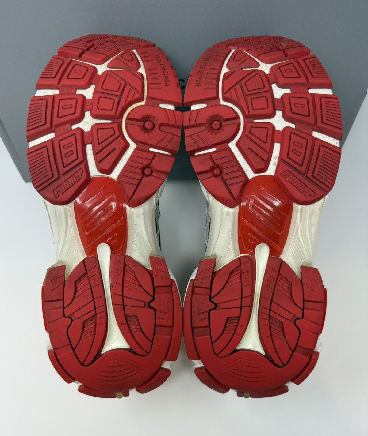 Balenciaga Balenciaga Runner Sneaker Red/White Size US 9 / EU 42 - 6 Thumbnail