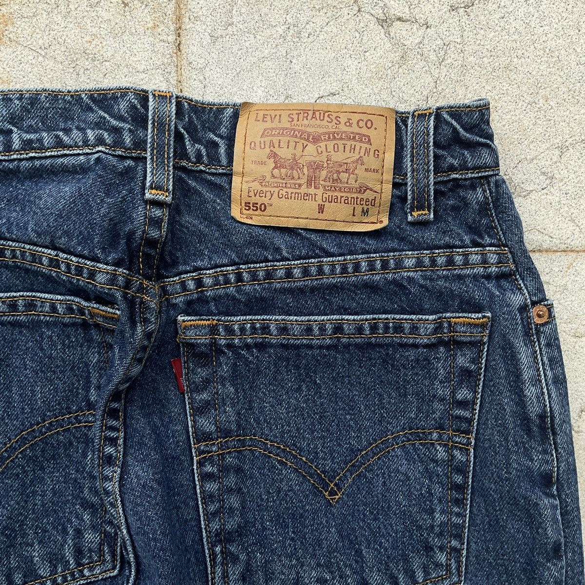 Levi's Vintage 90s Levi’s 550 Relaxed Fit Denim Jean Pants Size 30" / US 8 / IT 44 - 1 Thumbnail