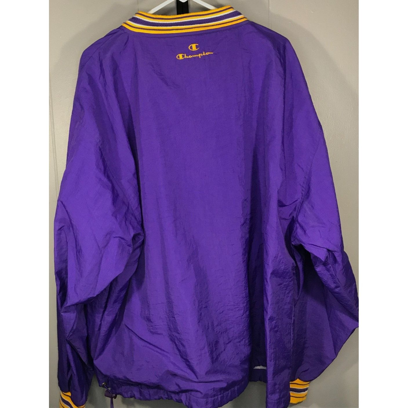 Champion Vintage NFL Champion Minnesota Vikings Windbreaker Pullover Size US XL / EU 56 / 4 - 2 Thumbnail