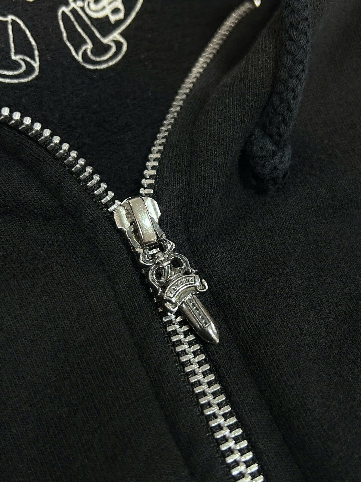Chrome Hearts Chrome Hearts Cross Zip Hoodie Vintage Size US L / EU 52-54 / 3 - 11 Thumbnail