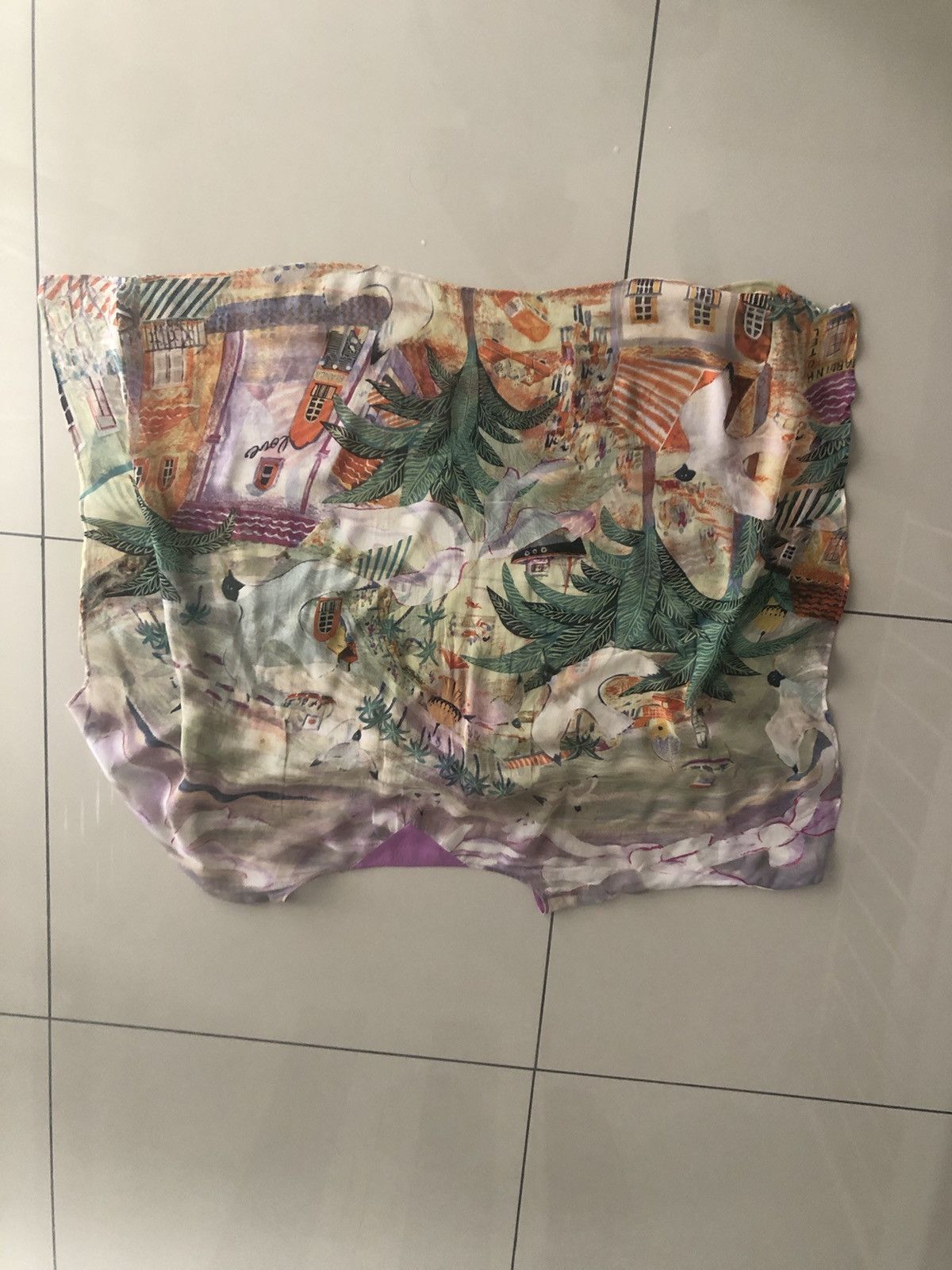 Issey Miyake × Tsumori Chisato TSUMORI CHISATO Shirt Blouse Japan Hawaiian Issey Miyake Size M / US 6-8 / IT 42-44 - 5 Thumbnail