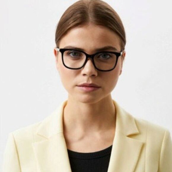 McQ Alexander McQueen McQ by Alexander McQueen MQ0276O 002 Eyeglasses Havana 52mm Size ONE SIZE - 3 Thumbnail