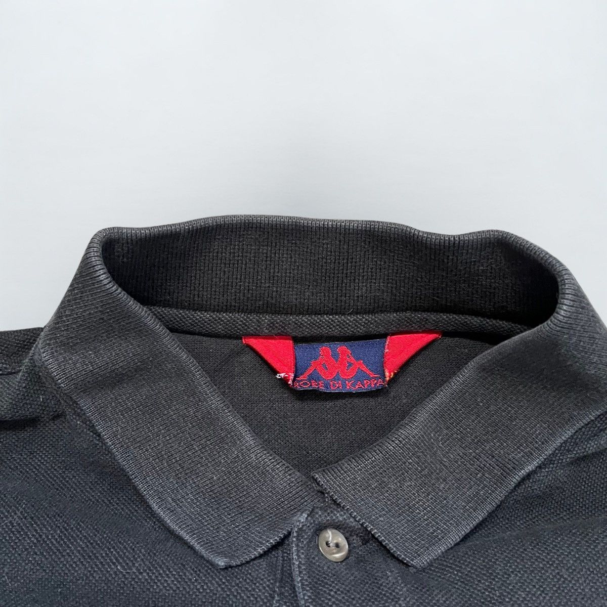 Kappa Vintage Robe di Kappa Black Polo Shirt – XL Size US XL / EU 56 / 4 - 3 Thumbnail