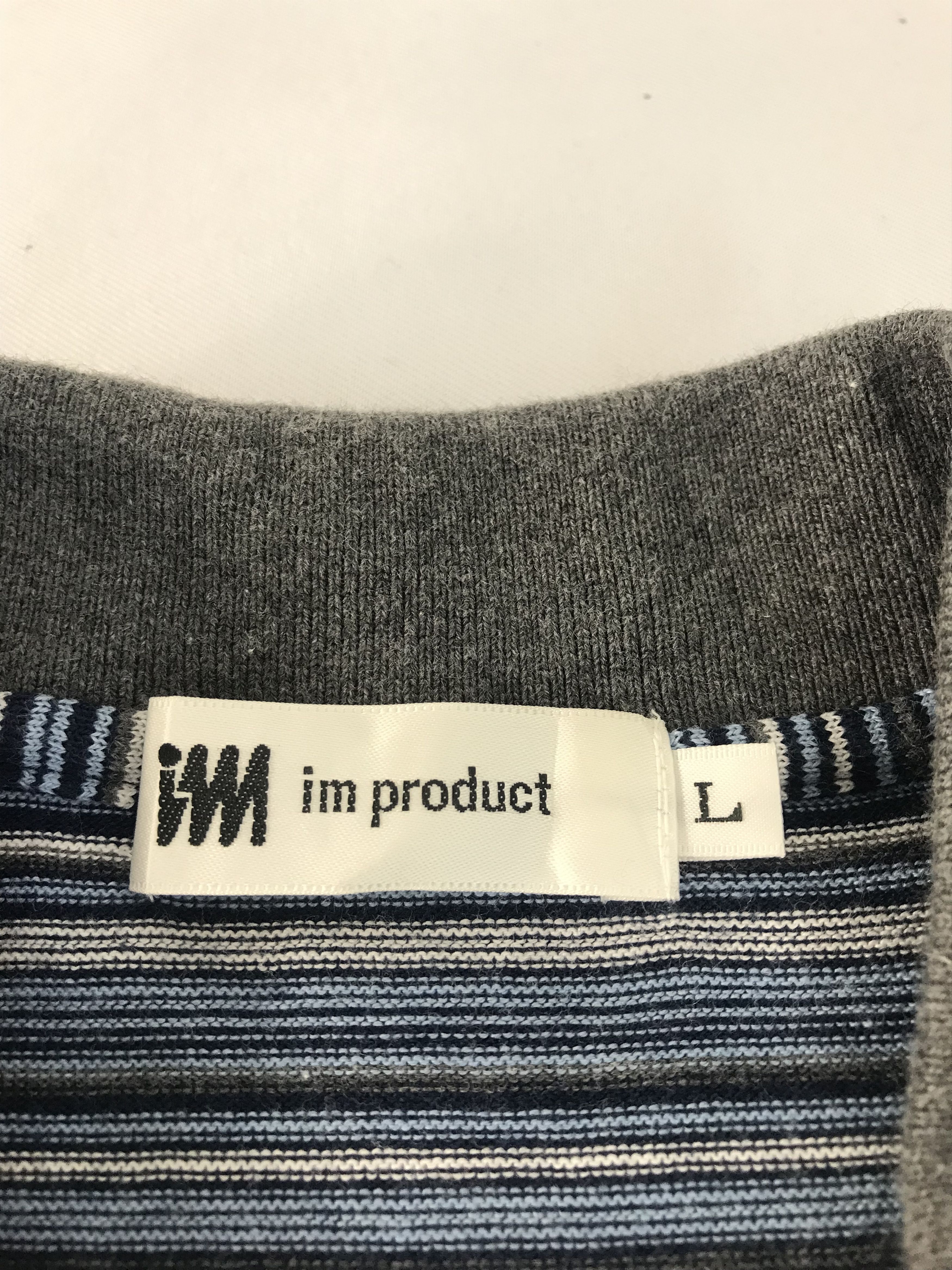 Issey Miyake IM Product Issey Miyake Striped Polo Tee Size US M / EU 48-50 / 2 - 5 Thumbnail