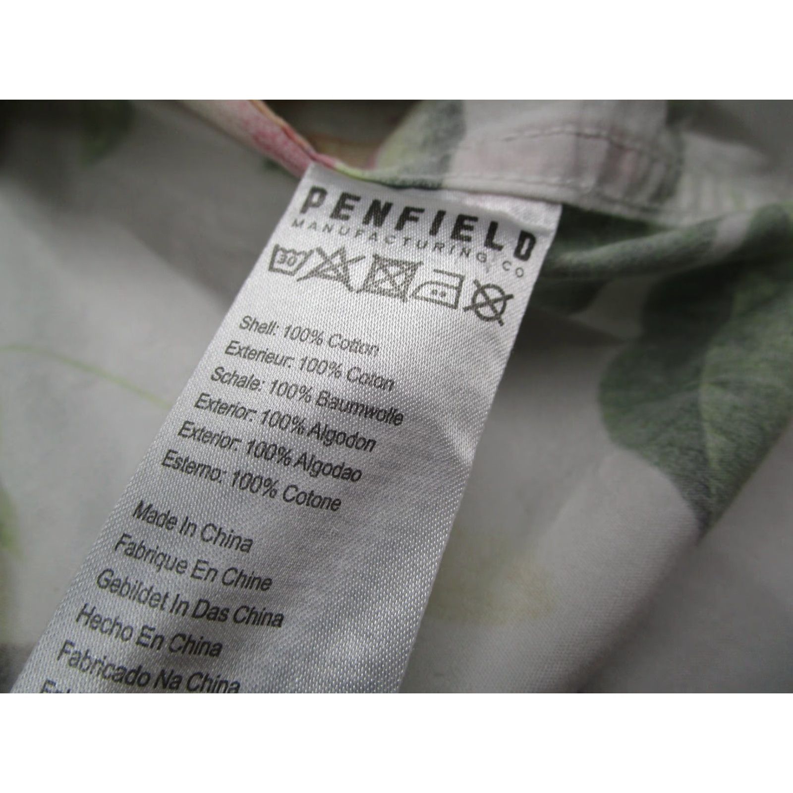 Penfield VINTAGE Penfield Men's Shirt Short Sleeve White Floral Hawaiian Button Up Casual Summer XL Size US XL / EU 56 / 4 - 4 Thumbnail