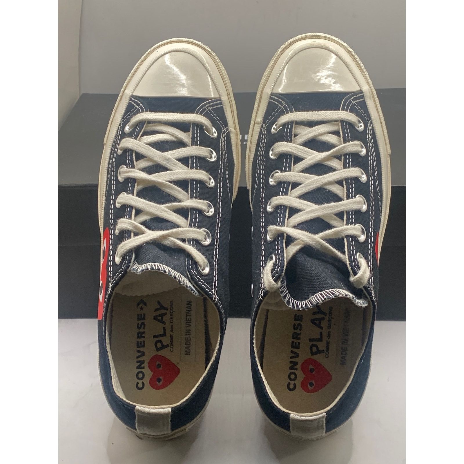 Converse Converse x Comme des Garçons PLAY Chuck 70 Low Top M7/W9 Size US 7 / EU 40 - 5 Thumbnail