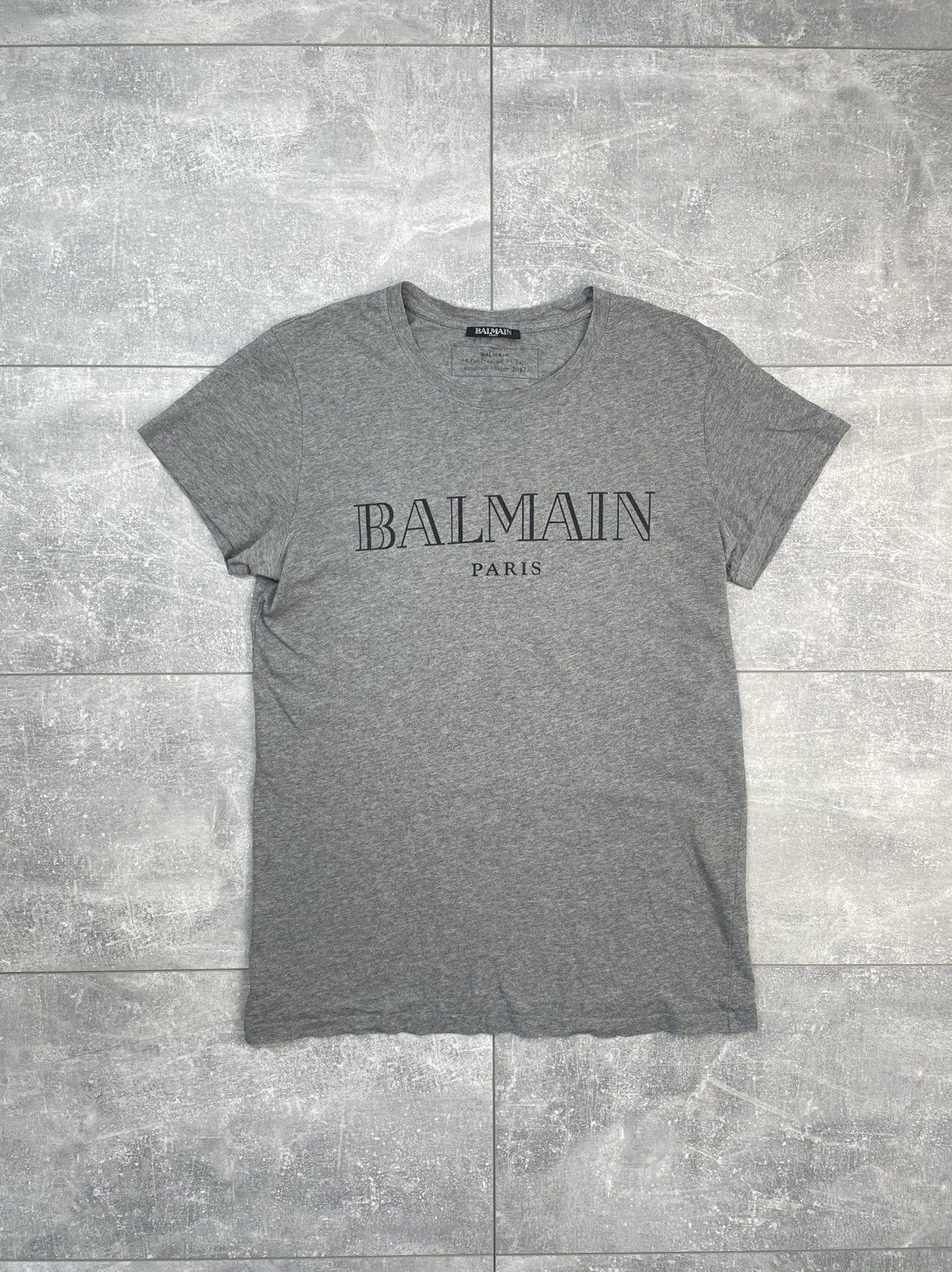Balmain Balmain T-shirt Big Logo Size US S / EU 44-46 / 1 - 1 Thumbnail