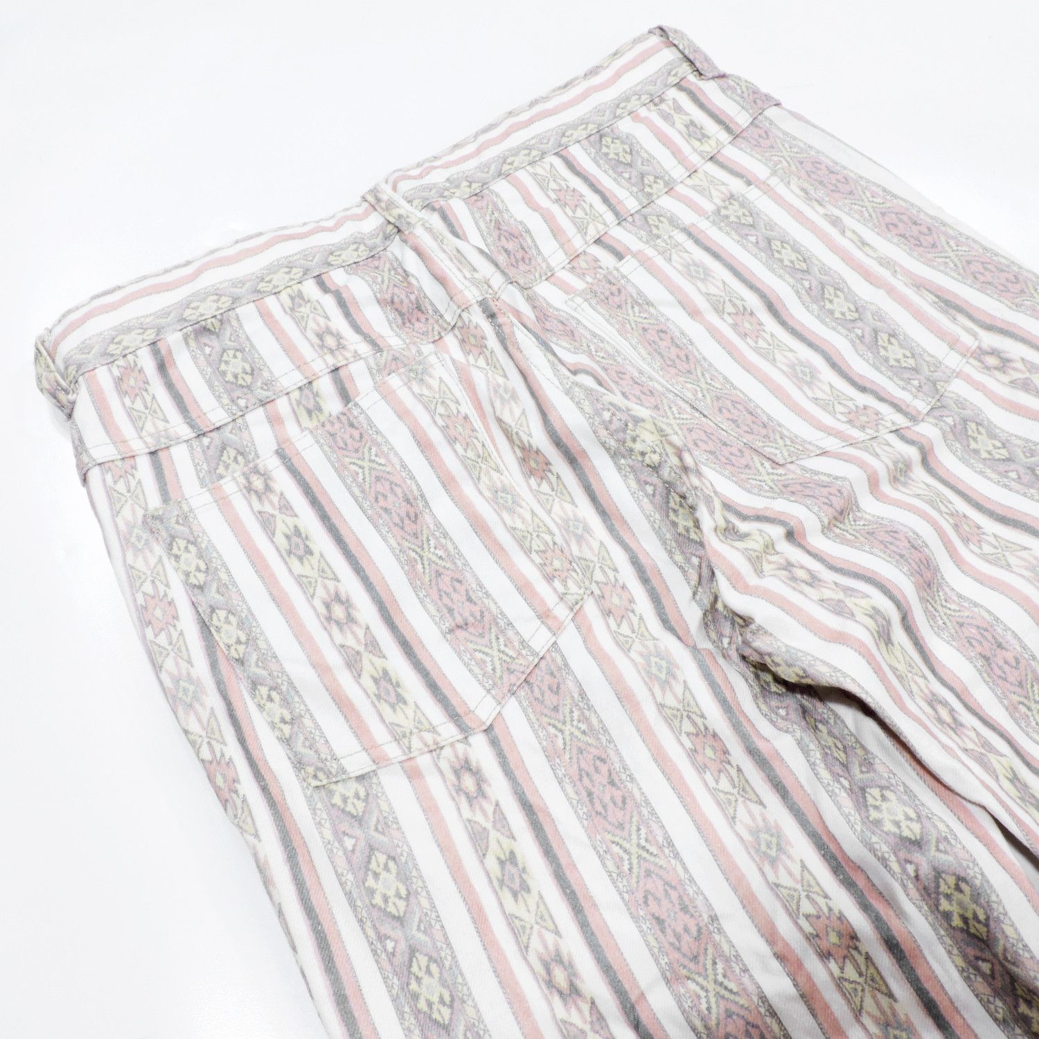 Isabel Marant ISABEL MARANT ÉTOILE ETHNIC BOHO STRIPED PATTERN LONG PANTS Size 27" / US 4 / IT 40 - 15 Thumbnail