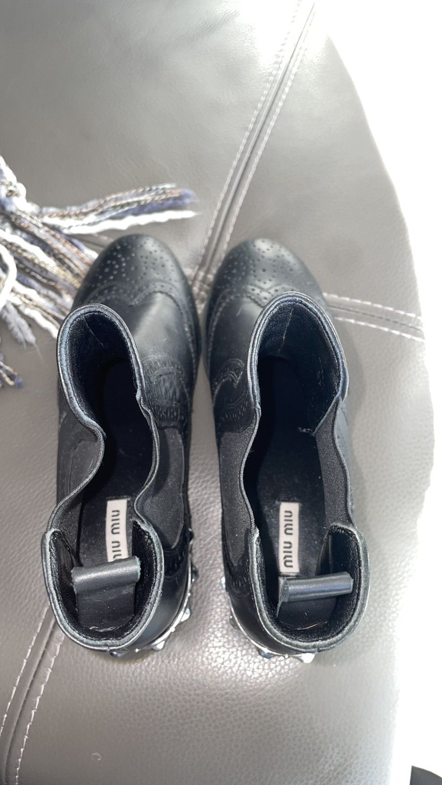Miu Miu Miu Miu Black Boots Size US 6 / IT 36 - 6 Thumbnail