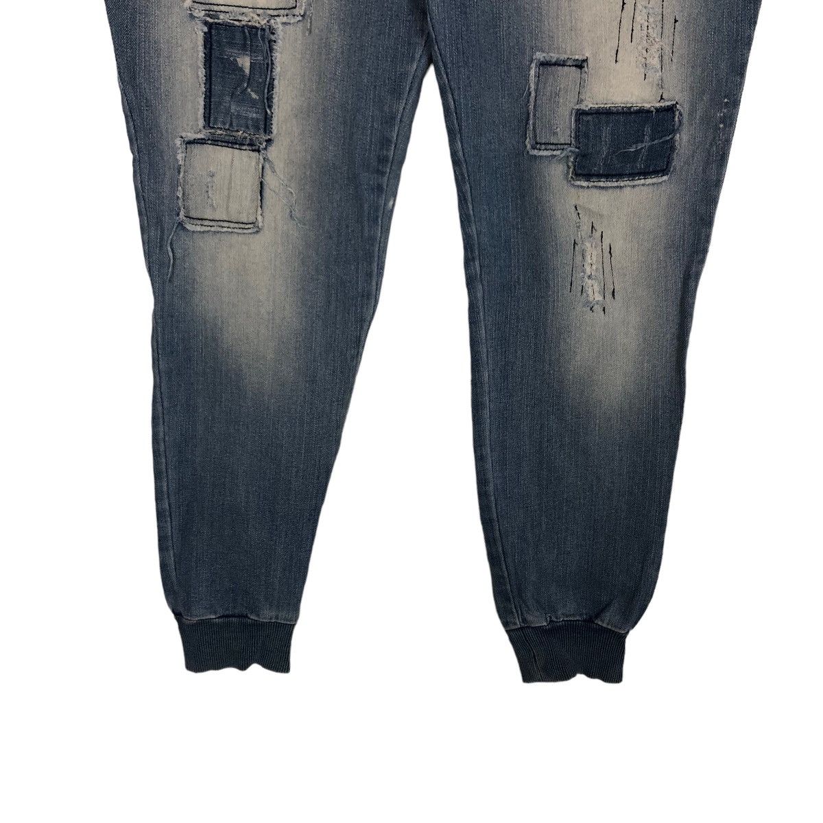 Hysteric Glamour ☄️RARE PATCH WORK JOGGER JEANS PANTS HYSTERIC GLAMOUR JAPAN Size US 30 / EU 46 - 3 Thumbnail