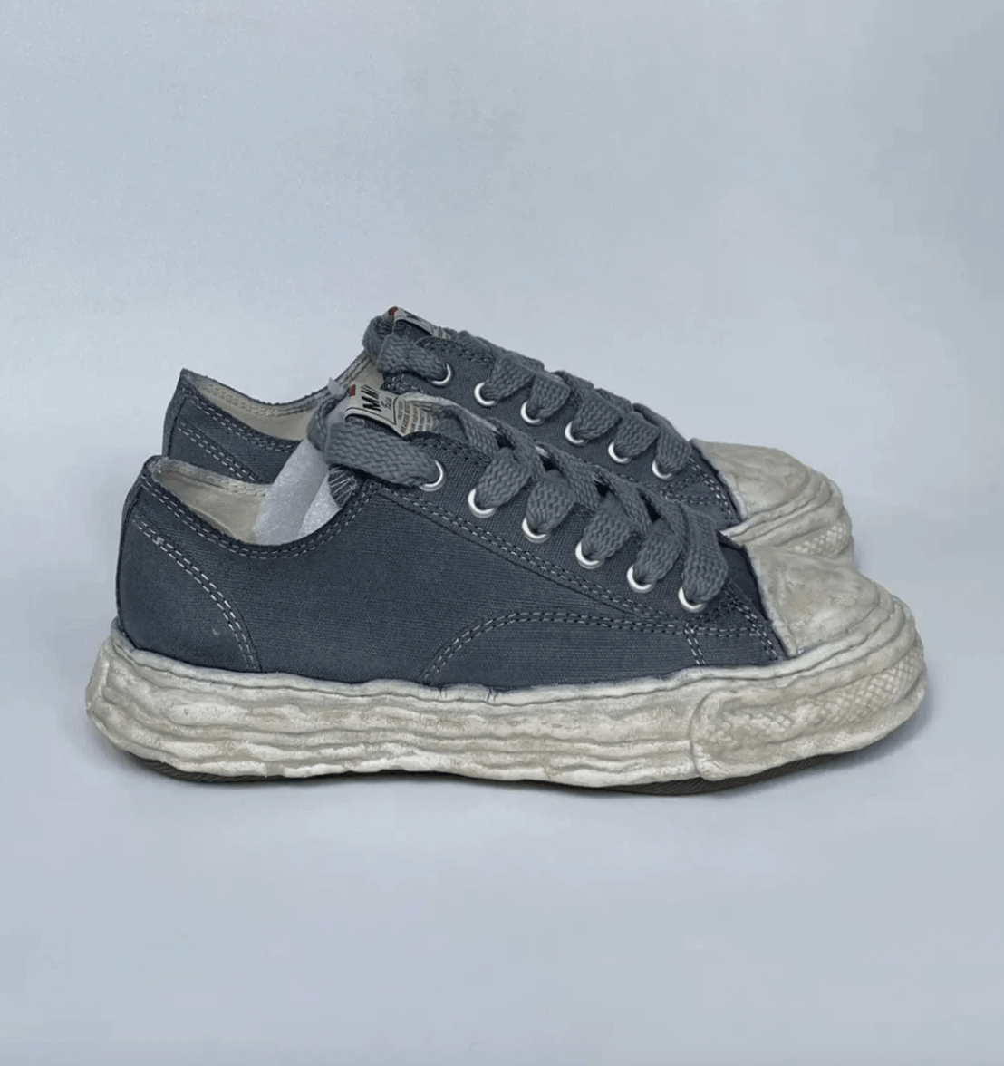 Black Canvas ‘Peterson’ Original Sole Sneakers