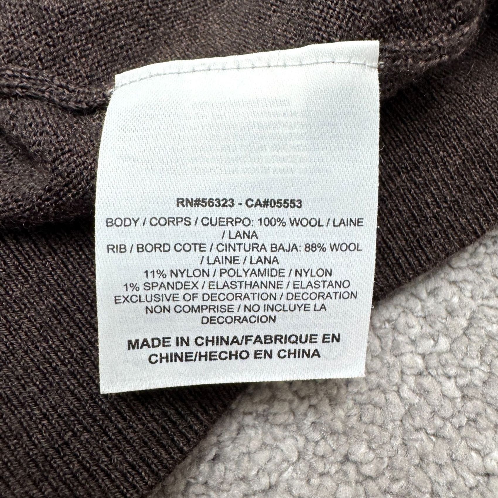 Nike Nike Tiger Woods Collection Wool Vest Sweater Mens L Brown V-Neck Sleeveless Size US L / EU 52-54 / 3 - 6 Thumbnail