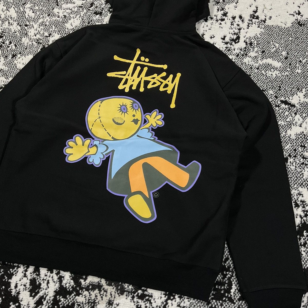 Stussy STUSSY DOLLIE ZIP HOODIE IN BLACK - LARGE Size US L / EU 52-54 / 3 - 2 Thumbnail