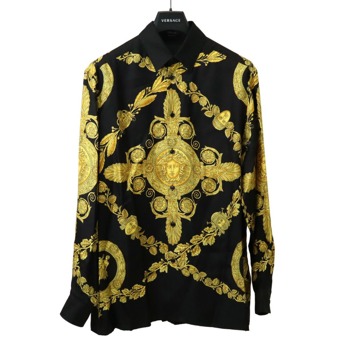 Versace Versace Versace Barocco Medusa Silk Shirt Others Tops Size ONE SIZE - 1 Thumbnail