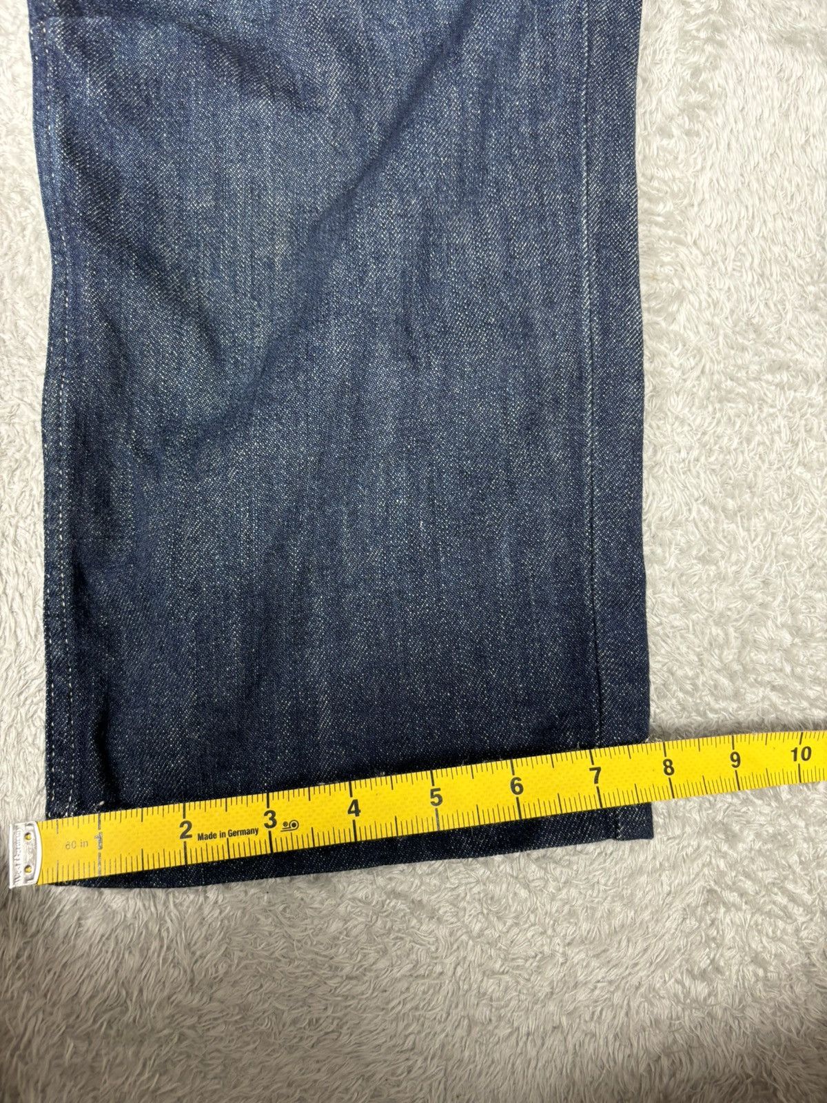 Kapital Kountry Kapital Kiro Hirata Hemp Switching Denim Clown Pants S0368 Size US 32 / EU 48 - 16 Thumbnail