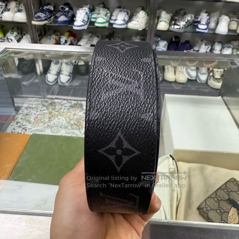 Louis Vuitton Louis Vuitton Presbyopia full print belt Size ONE SIZE - 3 Thumbnail