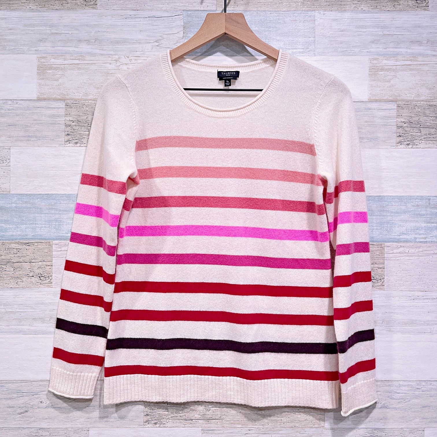 Talbots Pure 100% Cashmere Sweater Womens Small Petite SP