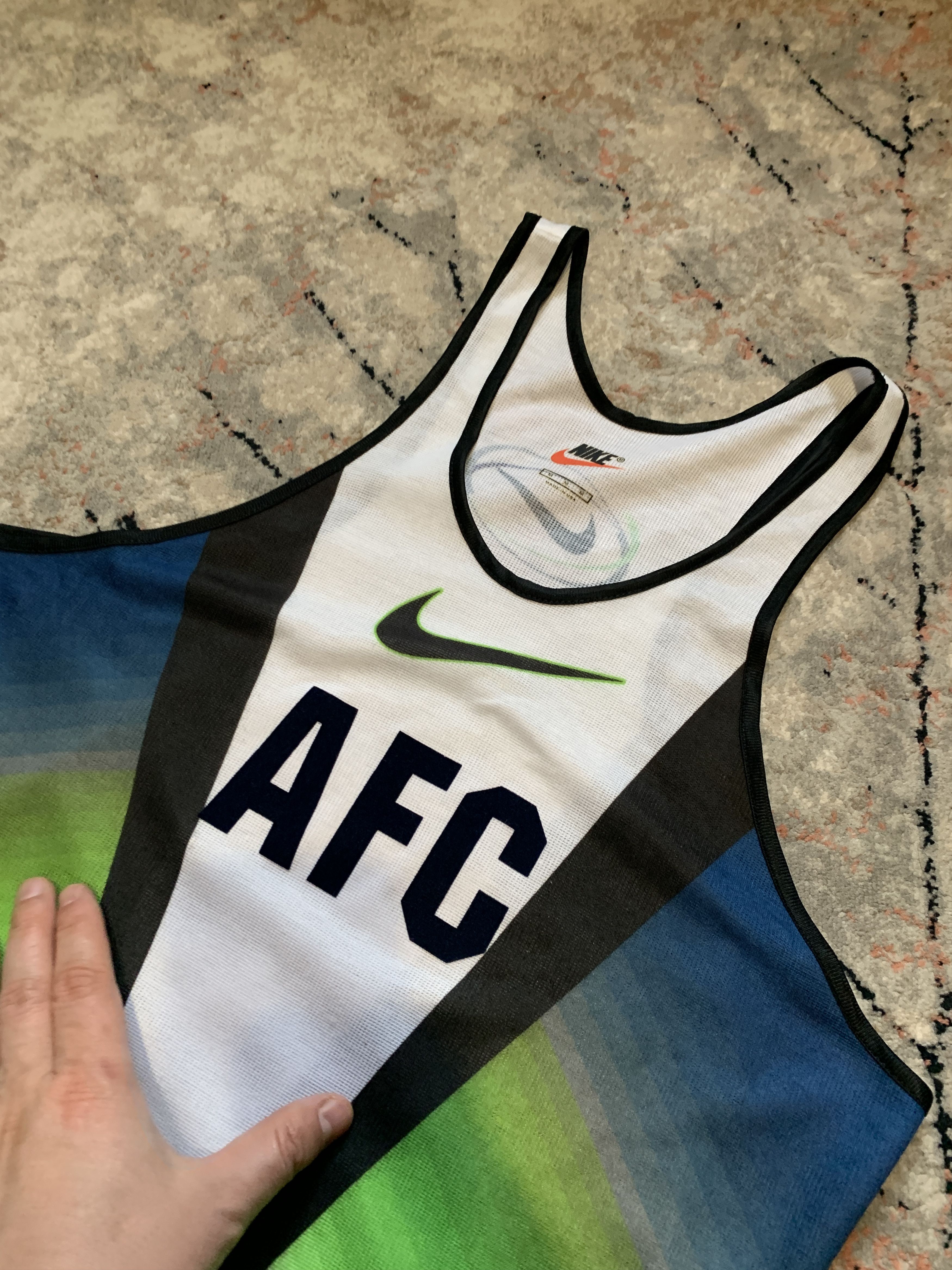 Nike Vintage Nike AFC Made In USA Size US M / EU 48-50 / 2 - 4 Thumbnail