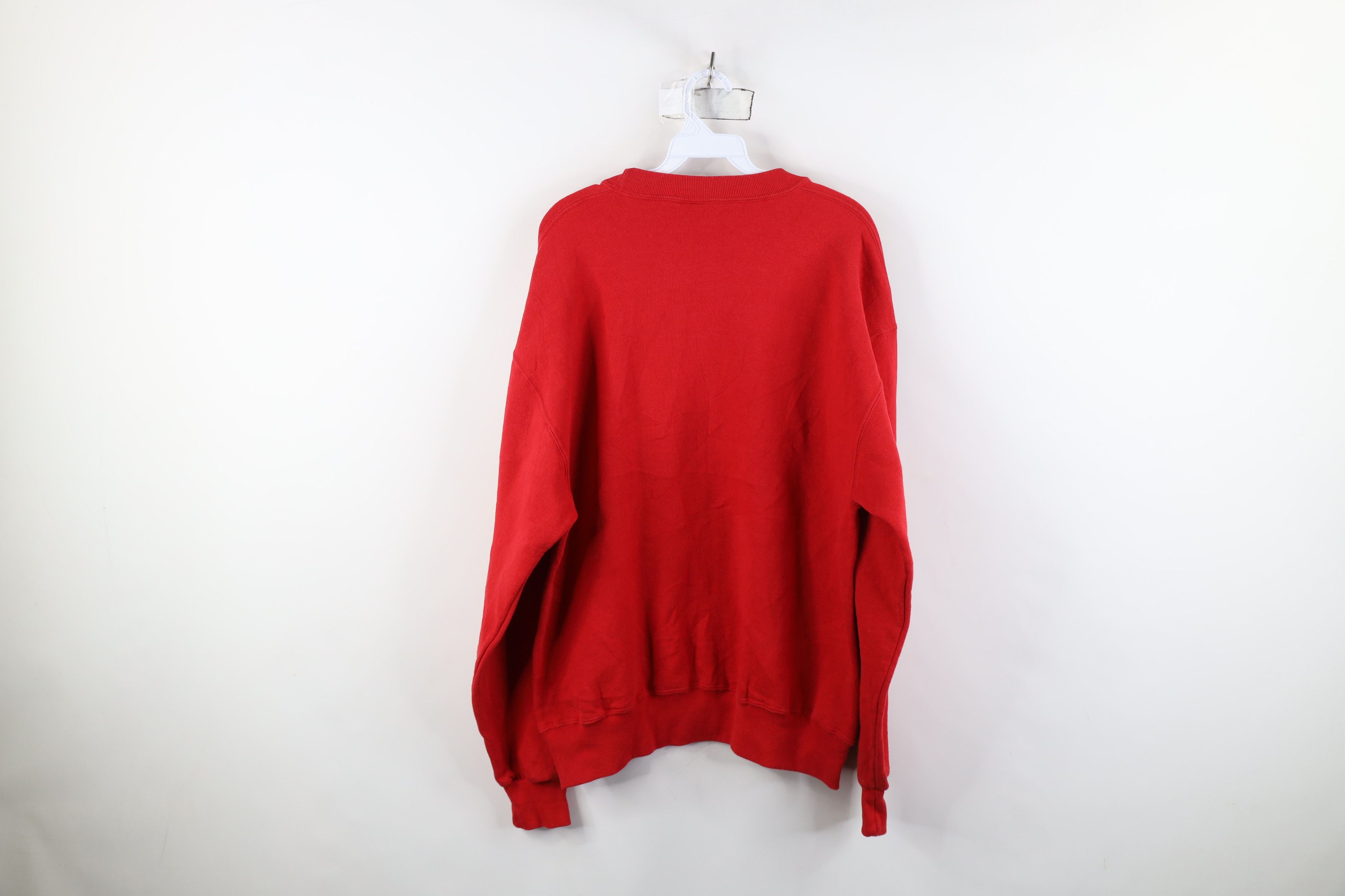Russell Athletic Vintage 90s Russell Athletic Spell USA Flag Sweatshirt Red Size US L / EU 52-54 / 3 - 10 Thumbnail