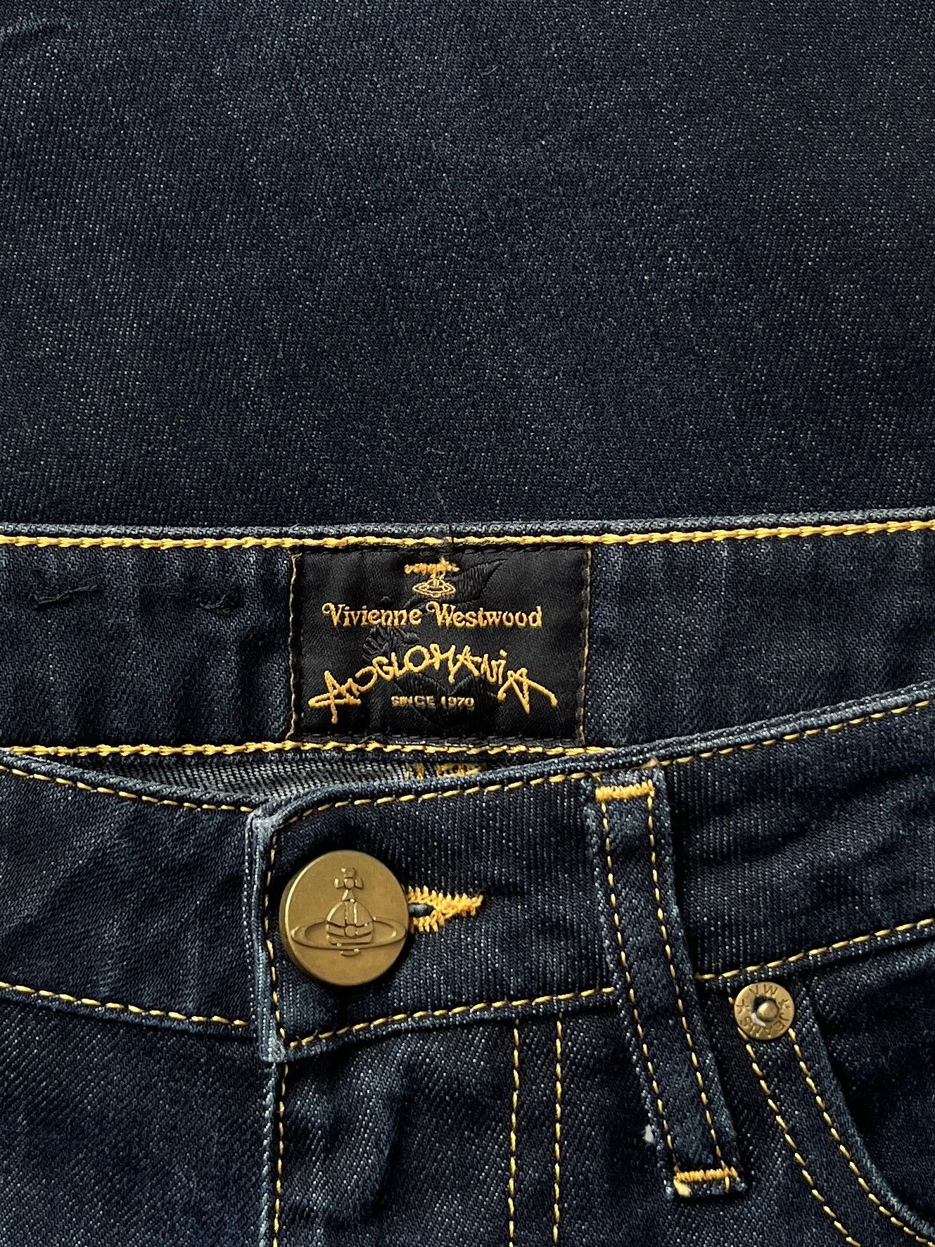Vivienne Westwood ⚡️QUICK SALE⚡️Vivienne Westwood Anglomania Blue Denim Jeans Size 26" / US 2 / IT 38 - 5 Thumbnail