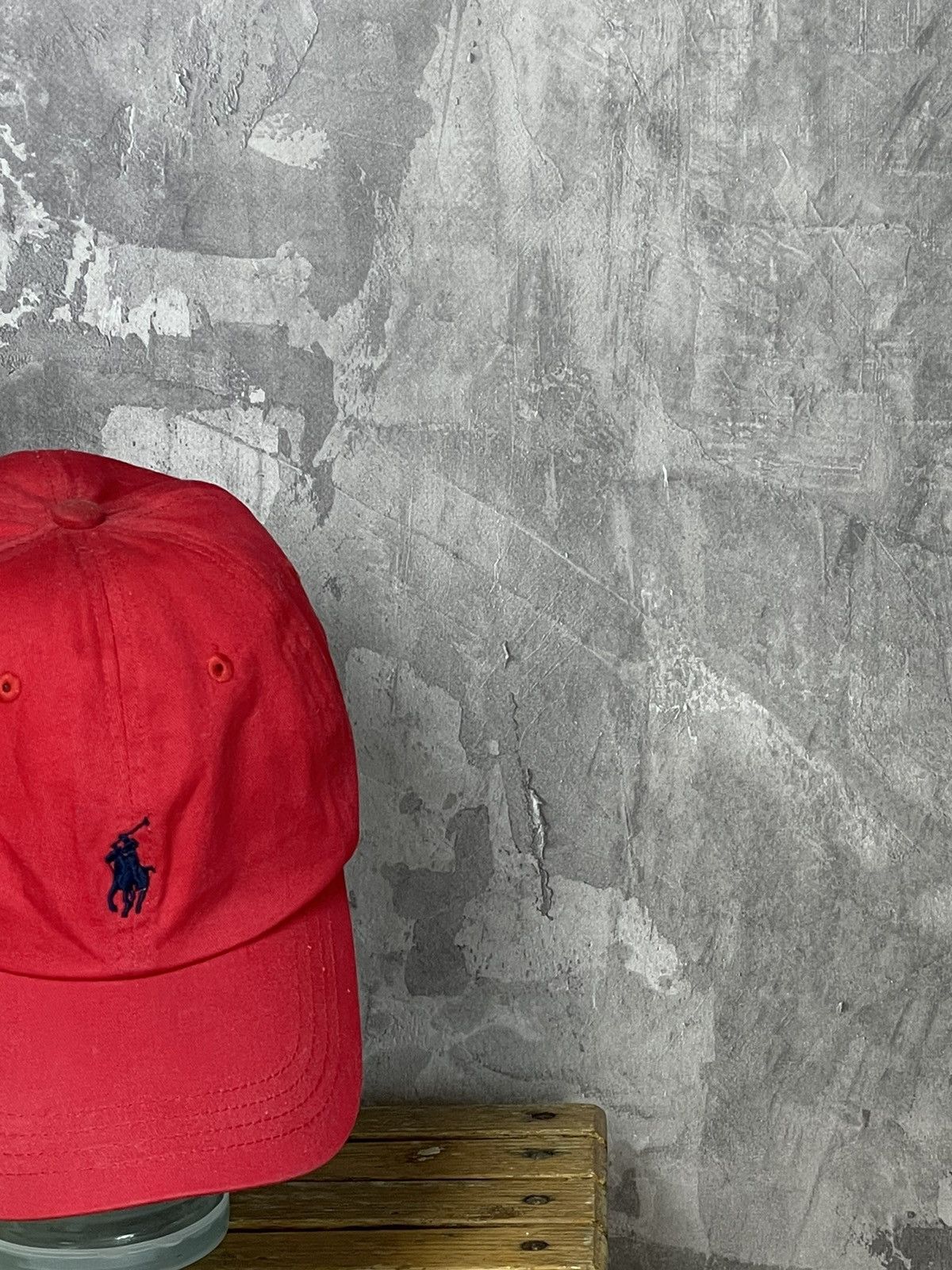 Polo Ralph Lauren × Vintage Vintage Polo Ralph Lauren Pony Red Streetwear Retro Cap Hat Size ONE SIZE - 3 Thumbnail