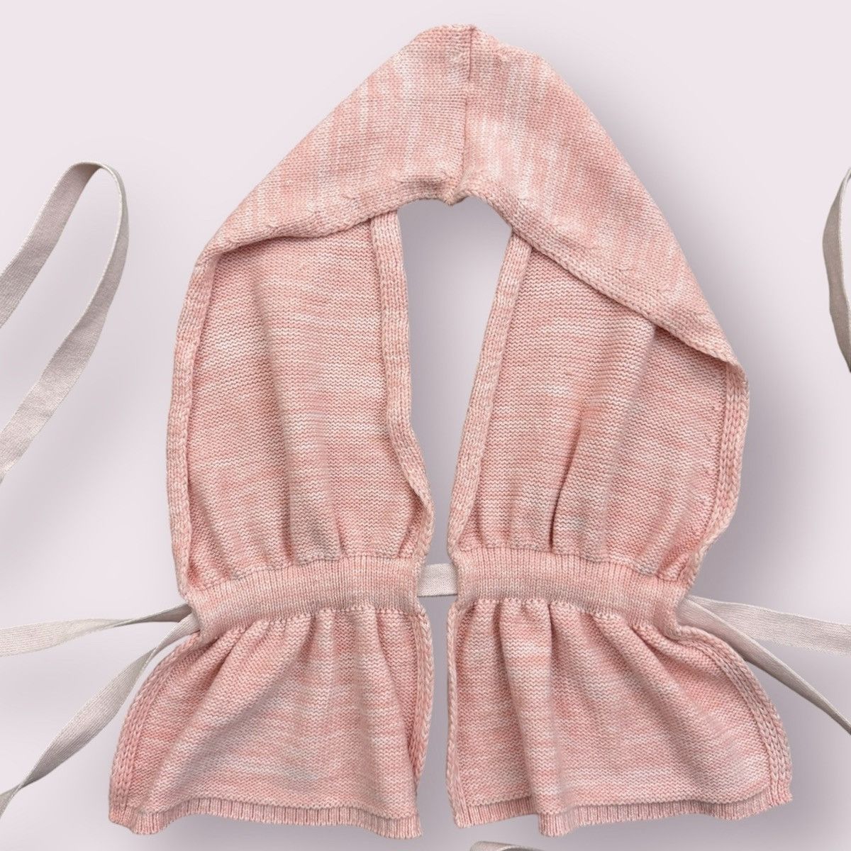 Other Handmade Y2K Vibes Light Baby Pink Sweater Backless Top Size ONE SIZE - 10 Thumbnail