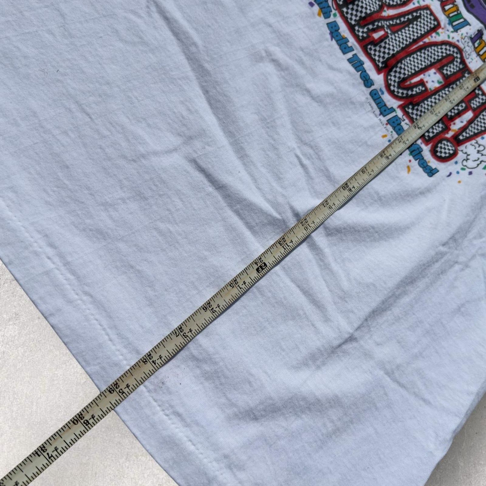 Vintage Vintage 90’s Racing Birthday Shirt Size US XL / EU 56 / 4 - 5 Thumbnail