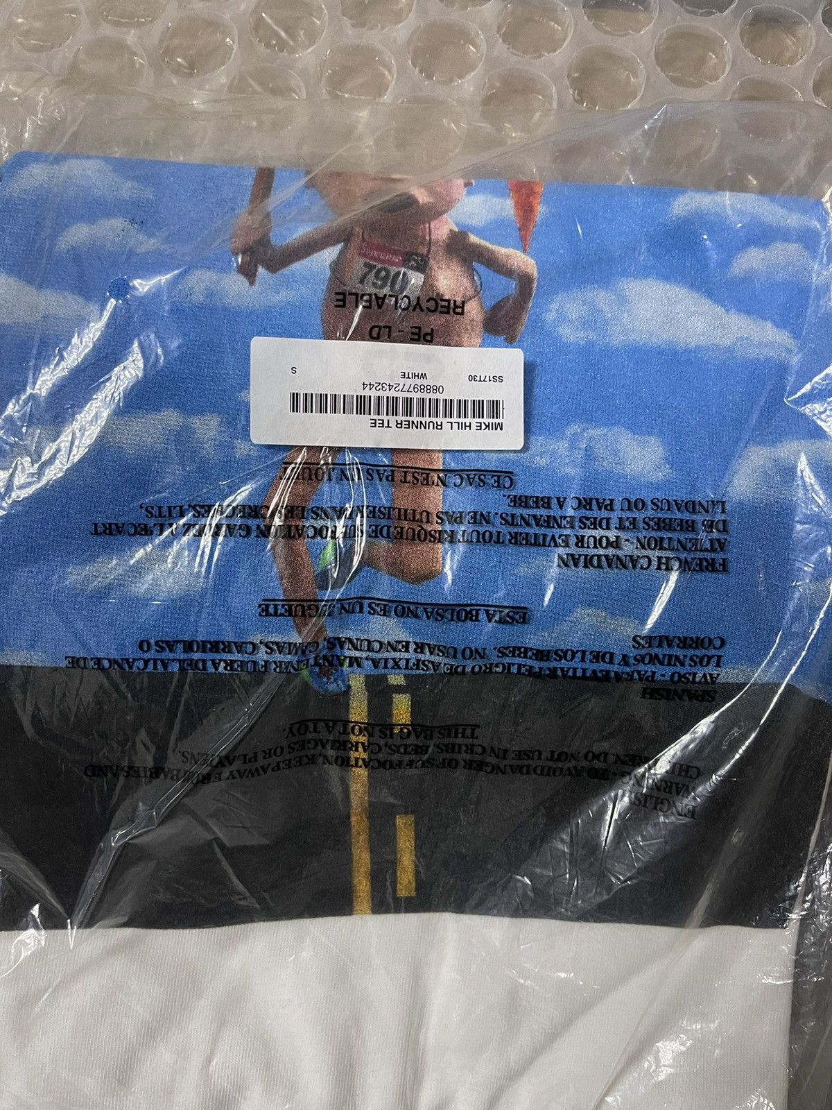 Supreme Supreme mike hill runner tee Size US S / EU 44-46 / 1 - 2 Thumbnail