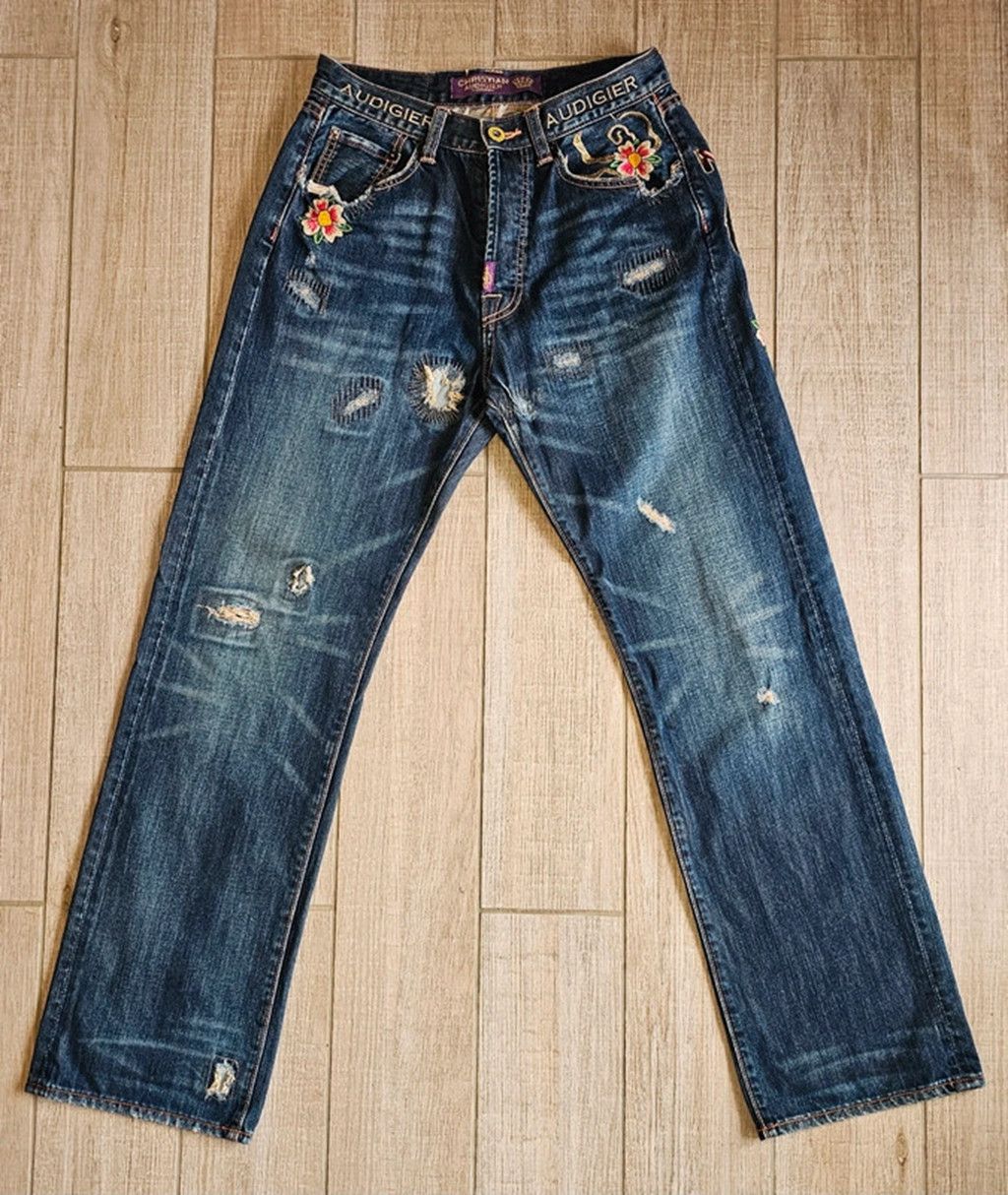 Christian Audigier Christian Audigier Baggy Jeans Size US 30 / EU 46 - 1 Thumbnail