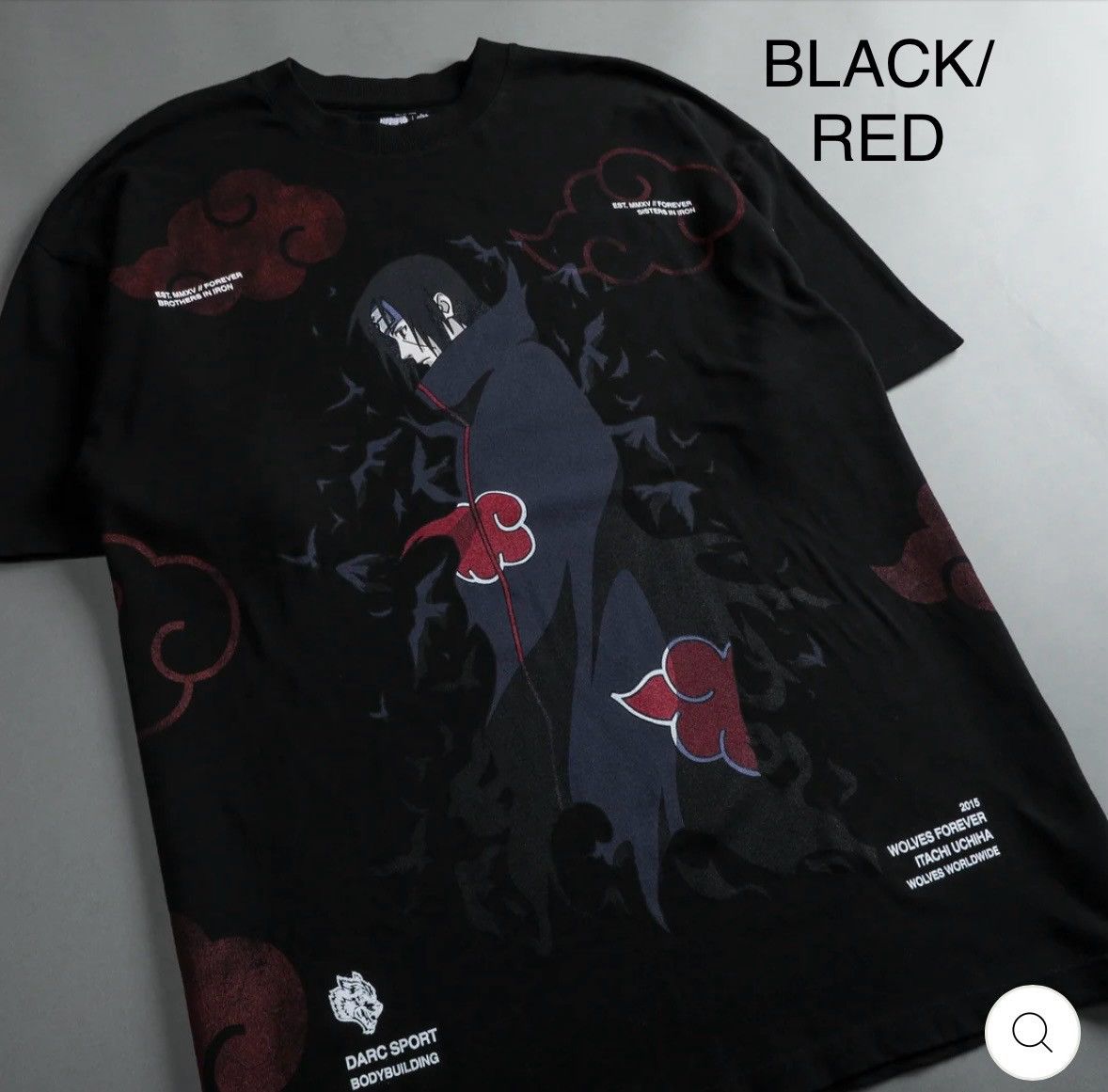 Darc Sport DARC SPORT X NARUTO “ ITACHI” BLACK/RED (1ST EDITION) Size US L / EU 52-54 / 3 - 1 Thumbnail