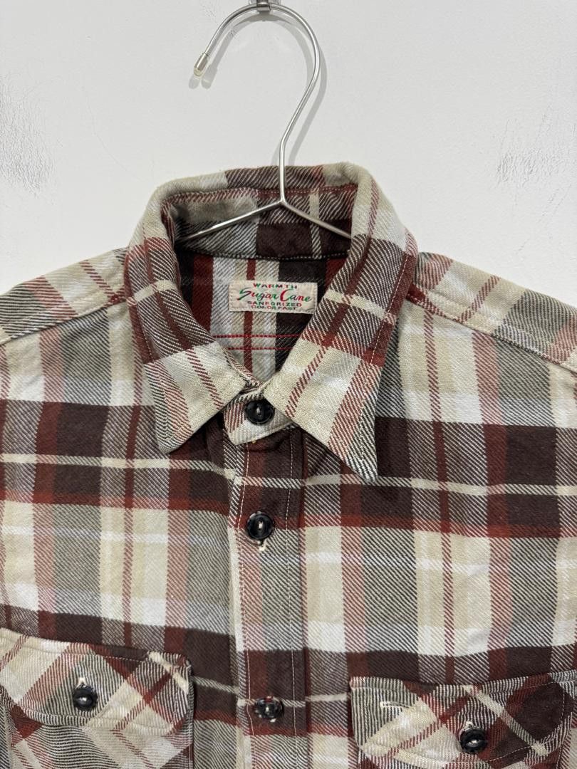 Sugar Cane × Toyo Enterprises Sugarcane Sanforized Shirt Size US S / EU 44-46 / 1 - 2 Thumbnail