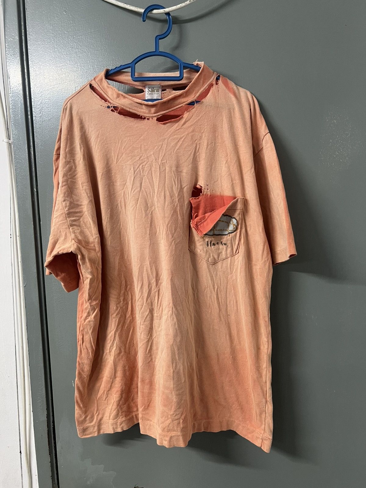 Vintage VINTAGE THRASHED SUN FADED ERD GRUNGE TEE Size US L / EU 52-54 / 3 - 2 Thumbnail