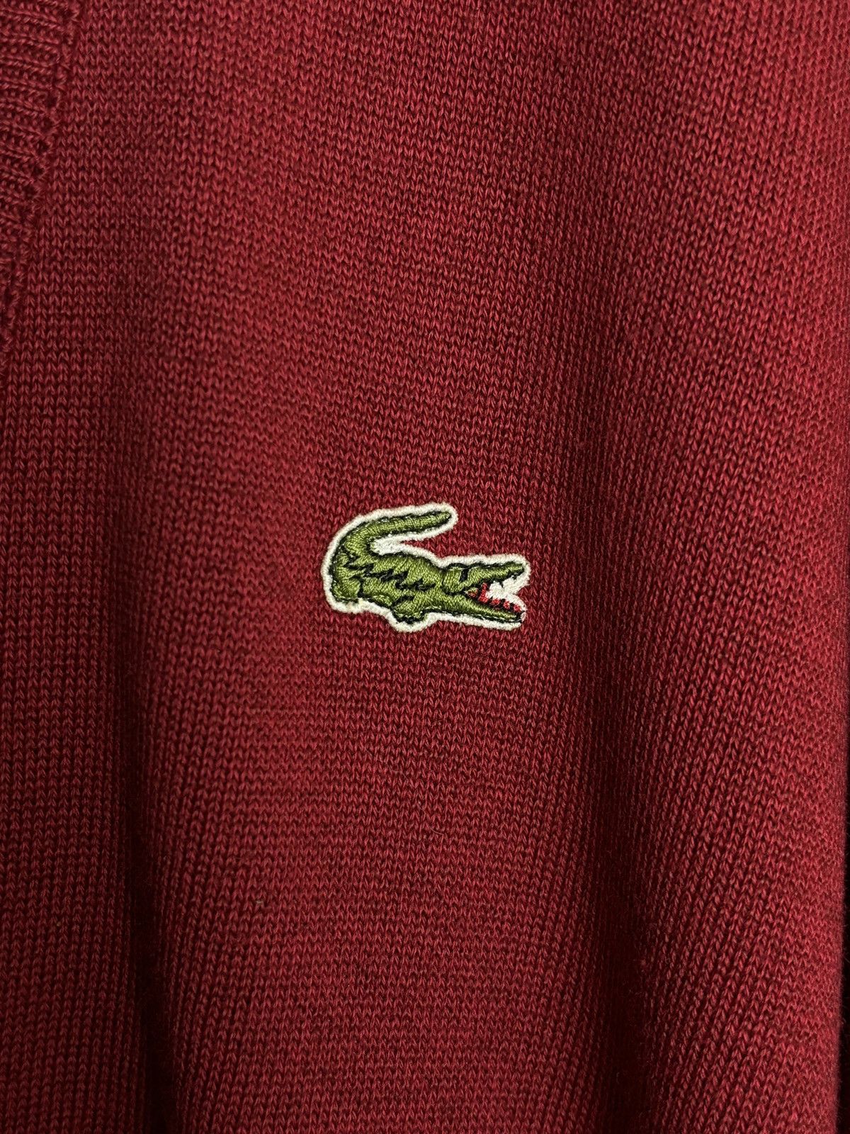 Lacoste Lacoste Vintage Buttoned Cardigan Sweater Archive Old Money Size US L / EU 52-54 / 3 - 6 Thumbnail